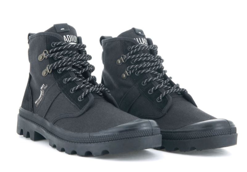 Palladium Pallabrousse Tactical Taktiske Støvler Dame Sort | DK-447134