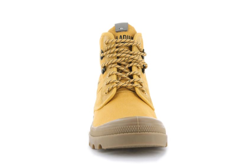 Palladium Pallabrousse Tactical Taktiske Støvler Dame Guld | DK-822605