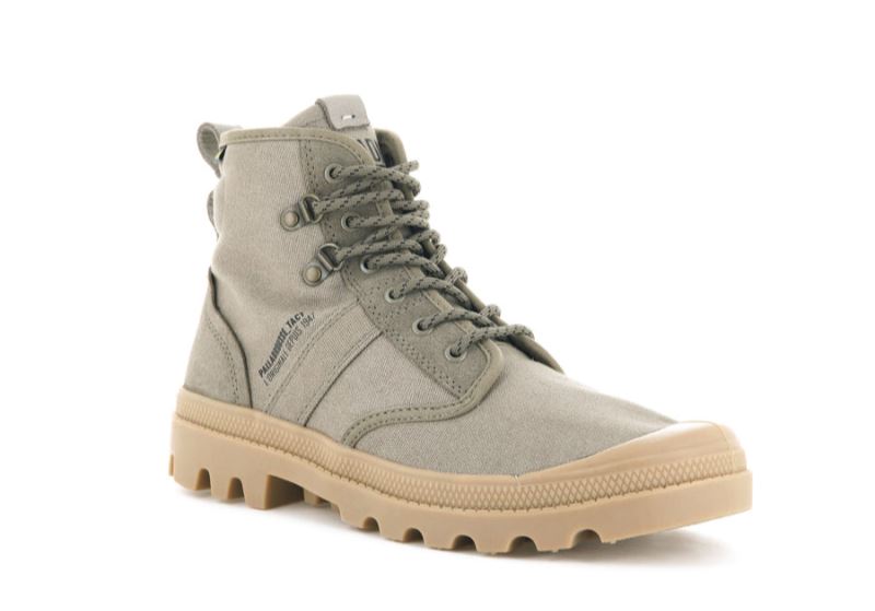 Palladium Pallabrousse Tactical Taktiske Støvler Dame Grøn | DK-961322