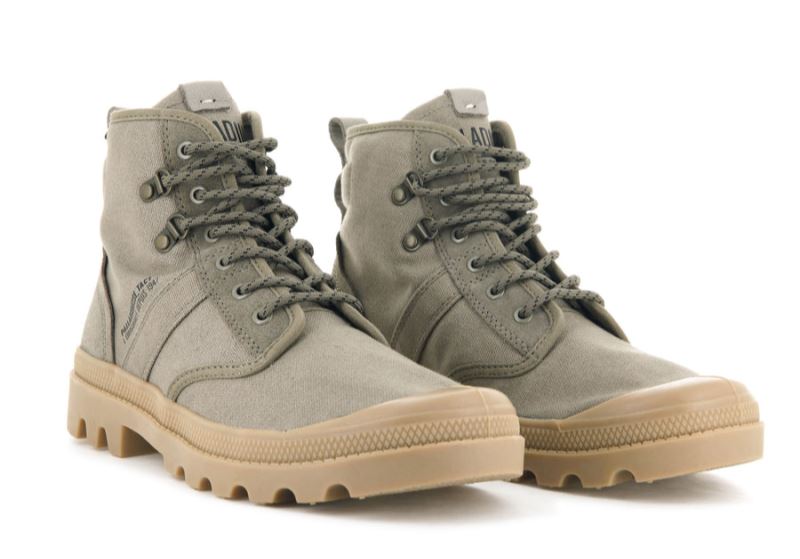 Palladium Pallabrousse Tactical Taktiske Støvler Dame Grøn | DK-961322