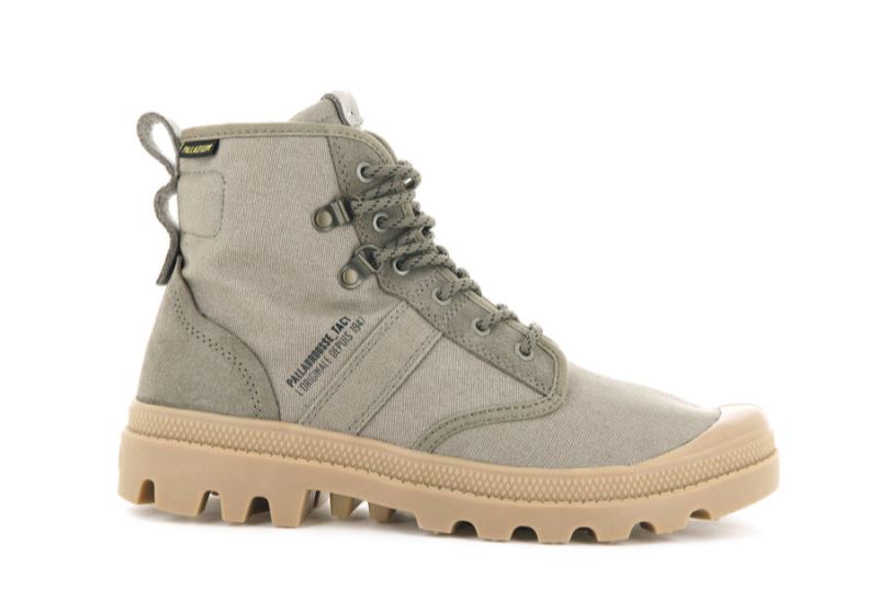 Palladium Pallabrousse Tactical Taktiske Støvler Dame Grøn | DK-961322