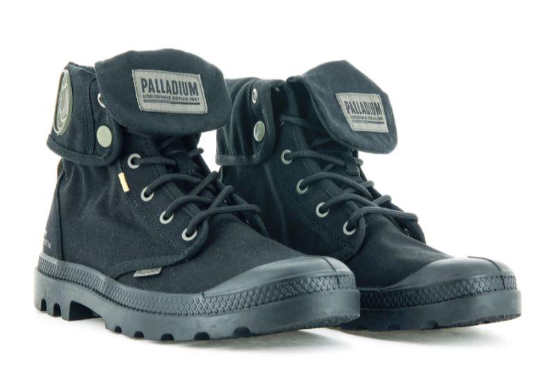 Palladium Pampa Baggy Supply Hi Boots Dame Sort | DK-585453