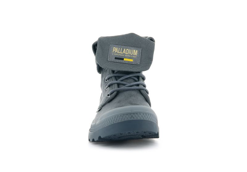 Palladium Pampa Baggy Wax Hi Boots Herre Mørkegrå | DK-059809