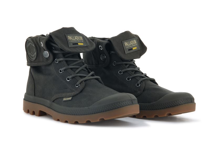 Palladium Pampa Baggy Wax Hi Boots Herre Brune | DK-456059