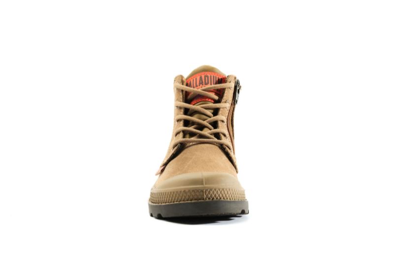 Palladium Pampa Hi Cuff Wp Oz Vinterstøvler Børn Brune | DK-603842