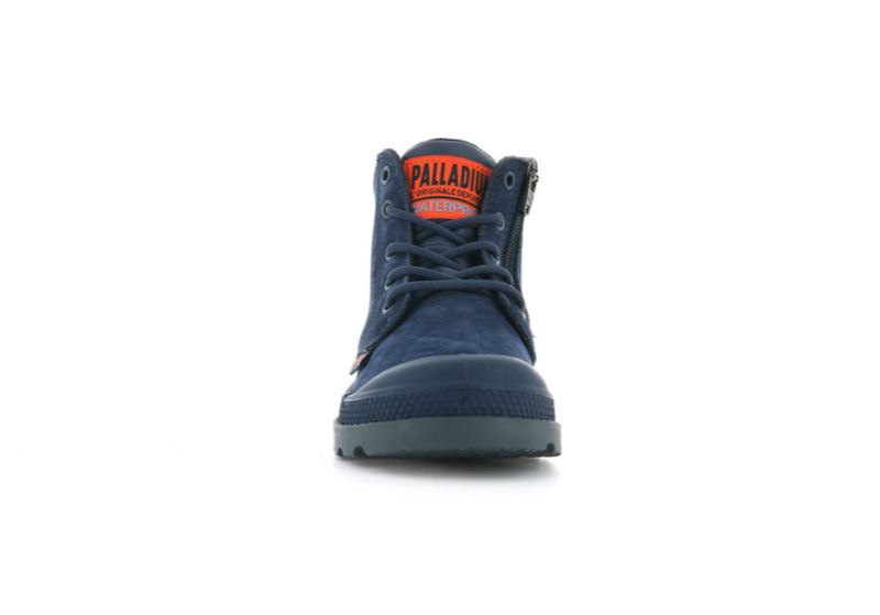 Palladium Pampa Hi Cuff Wp Oz Vinterstøvler Børn Indigo | DK-952409