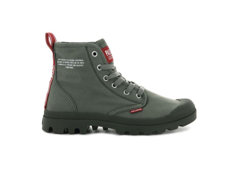 Palladium Pampa Hi Dare Vandrestøvler Herre Mørkeolivengrøn | DK-950465