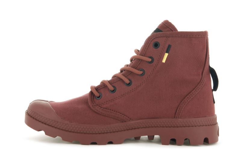 Palladium Pampa Hi Htg Supply Vandrestøvler Dame Rød | DK-205811