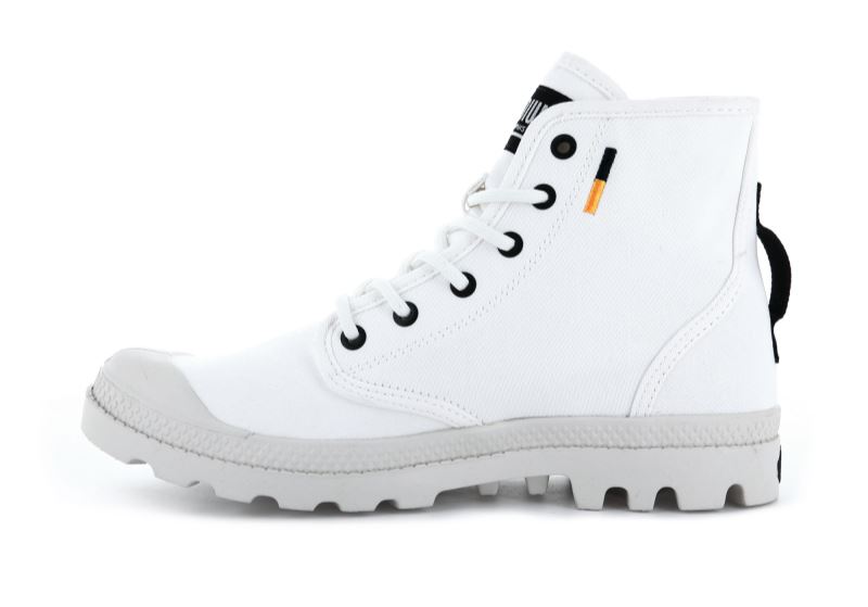 Palladium Pampa Hi Htg Supply Vandrestøvler Dame Hvide | DK-461539