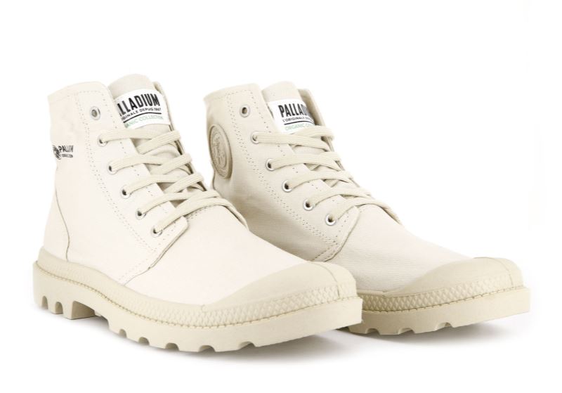 Palladium Pampa Hi Organic Ii Vandrestøvler Dame Lysebrune | DK-006010