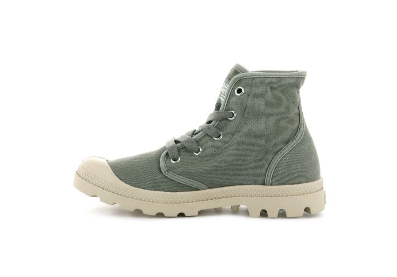 Palladium Pampa Hi Vandrestøvler Dame Grøn | DK-528937