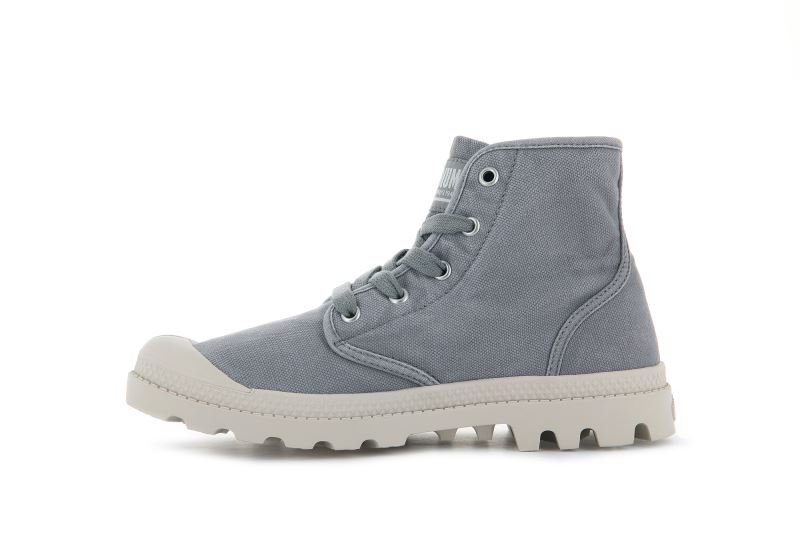 Palladium Pampa Hi Vandrestøvler Dame Grå | DK-620458