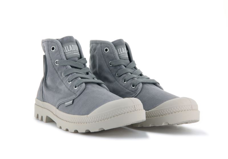 Palladium Pampa Hi Vandrestøvler Dame Grå | DK-620458