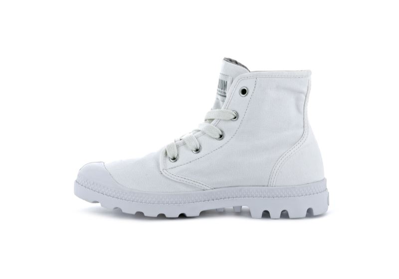 Palladium Pampa Hi Vandrestøvler Dame Hvide | DK-336396