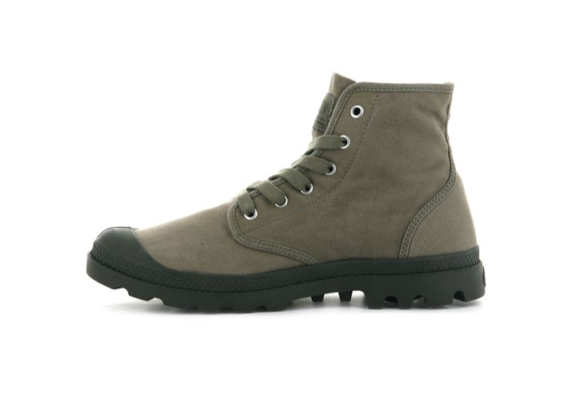 Palladium Pampa Hi Vandrestøvler Herre Grøn | DK-532738