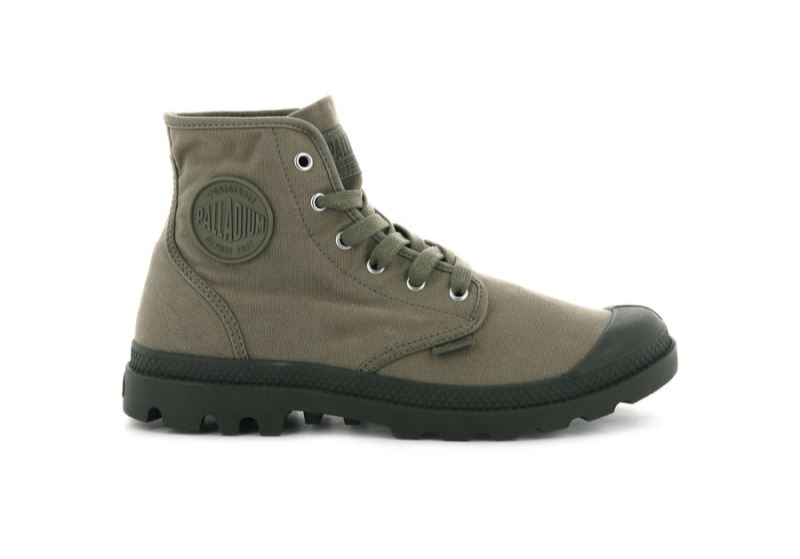 Palladium Pampa Hi Vandrestøvler Herre Grøn | DK-532738