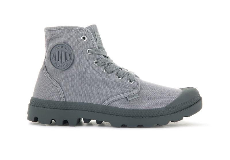 Palladium Pampa Hi Vandrestøvler Herre Grå | DK-568052