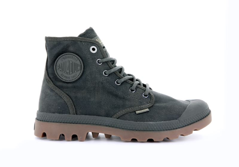 Palladium Pampa Hi Wax Støvler Herre Brune | DK-480691