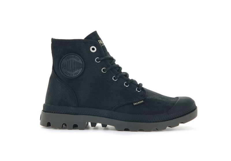 Palladium Pampa Hi Wax Støvler Herre Sort | DK-285758