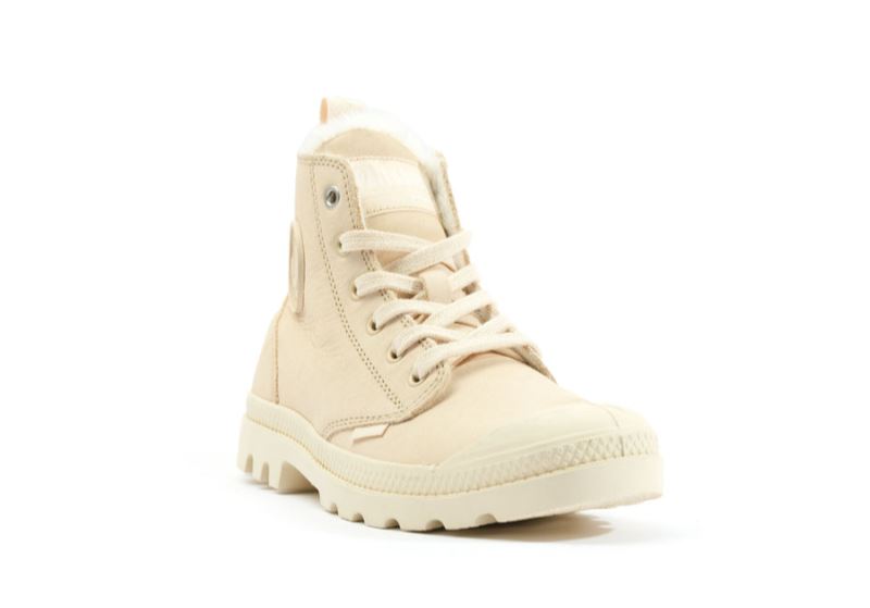 Palladium Pampa Hi Zip Wl Vinterstøvler Dame Brune | DK-164420