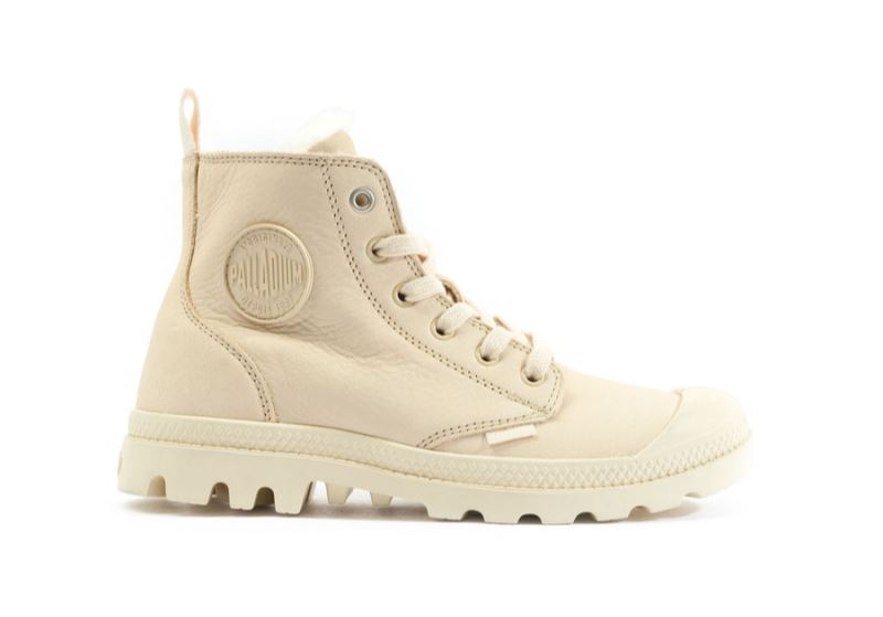 Palladium Pampa Hi Zip Wl Vinterstøvler Dame Brune | DK-164420