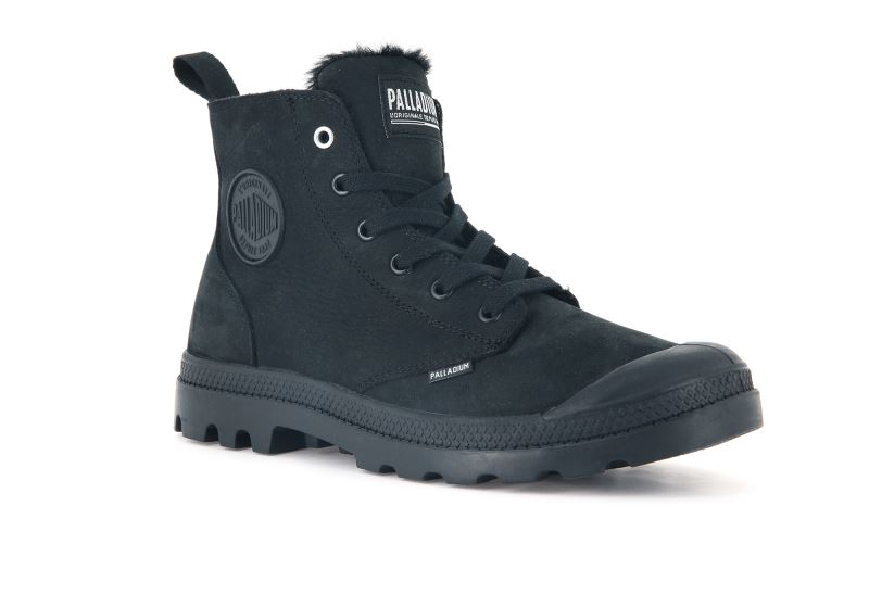 Palladium Pampa Hi Zip Wl Vinterstøvler Herre Sort | DK-625908