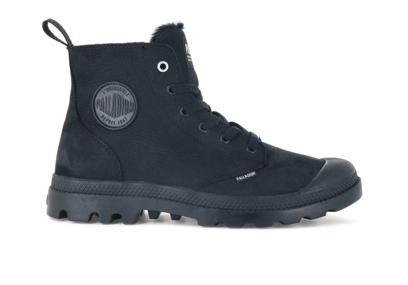 Palladium Pampa Hi Zip Wl Vinterstøvler Herre Sort | DK-625908