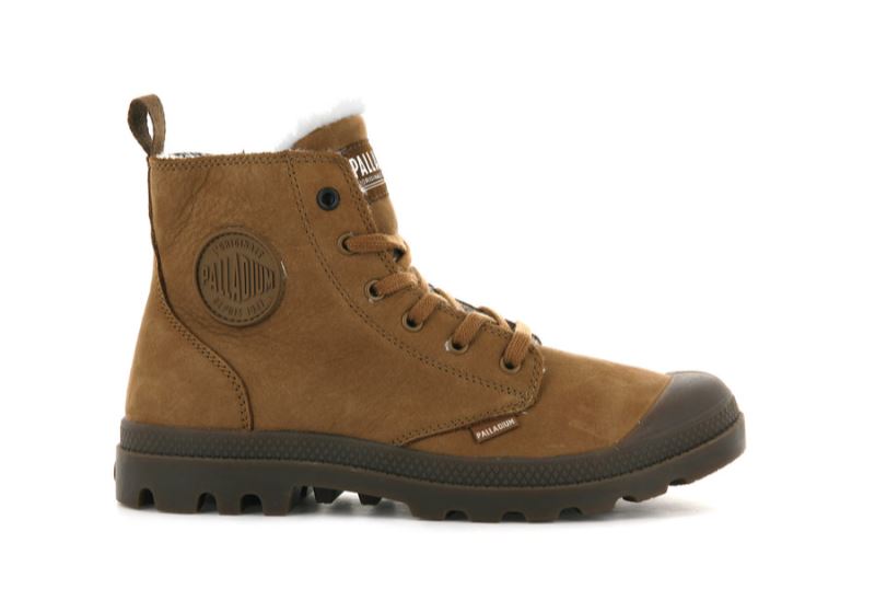 Palladium Pampa Hi Zip Wl Vinterstøvler Herre Brune | DK-671599