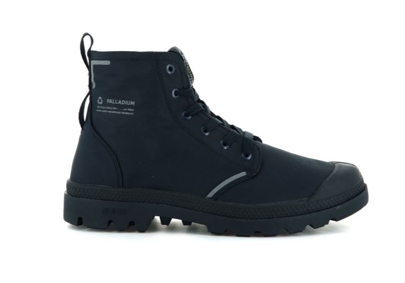 Palladium Pampa Lite+ Recycle Wp+ Vandrestøvler Dame Mørkeblå | DK-311722