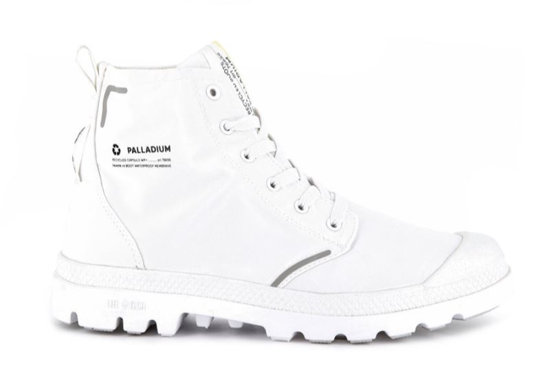 Palladium Pampa Lite+ Recycle Wp+ Vandrestøvler Dame Hvide | DK-959233