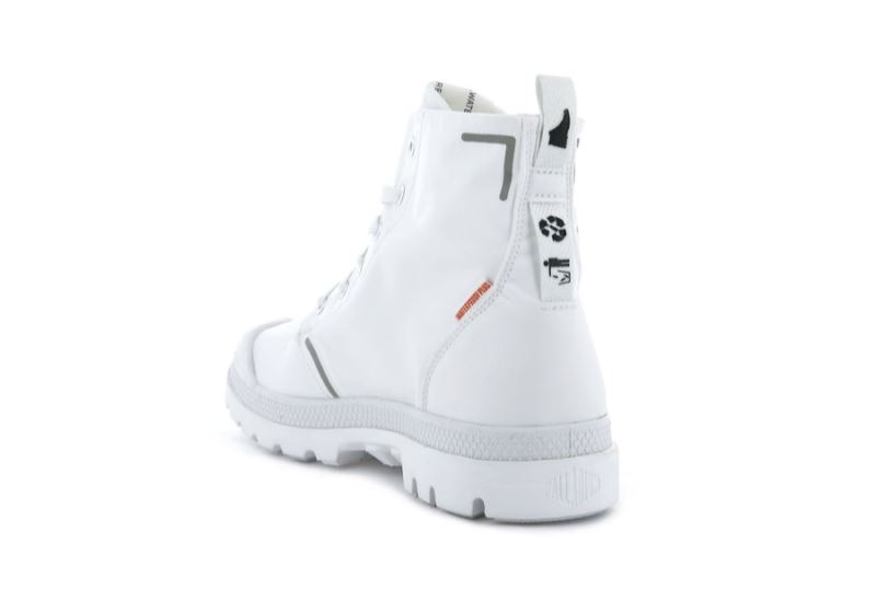 Palladium Pampa Lite+ Recycle Wp+ Vandrestøvler Herre Hvide | DK-970317