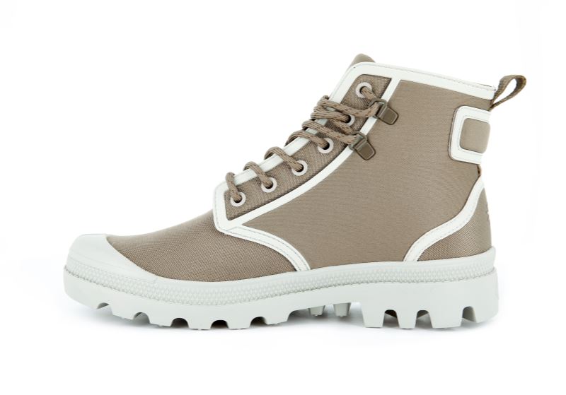 Palladium Pampa Rains Støvler Dame Grå Brune | DK-374878