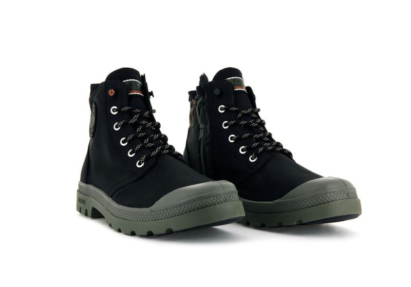 Palladium Pampa Recycle Lite+ Wp+z Støvler Dame Sort | DK-706225