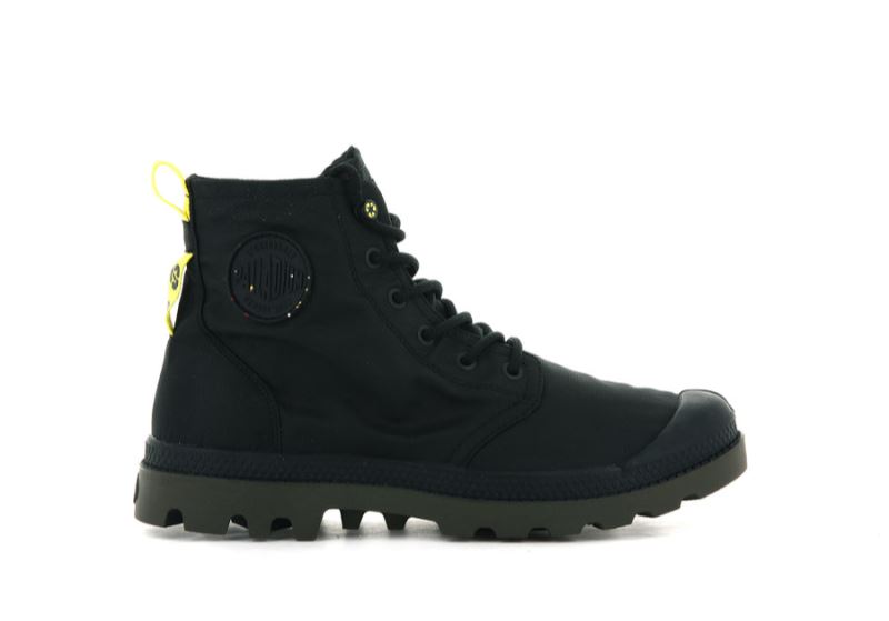 Palladium Pampa Recycle Vandtætte+ 2 Vandtætte Støvler Herre Sort | DK-939833