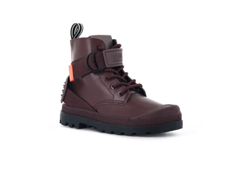 Palladium Pampa Rock Ranger Vinterstøvler Børn Chokolade | DK-392475