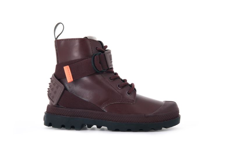 Palladium Pampa Rock Ranger Vinterstøvler Børn Chokolade | DK-392475