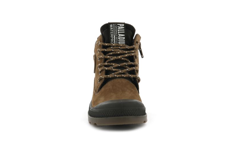 Palladium Pampa Sc Outsider Wp Vinterstøvler Børn Brune | DK-690475