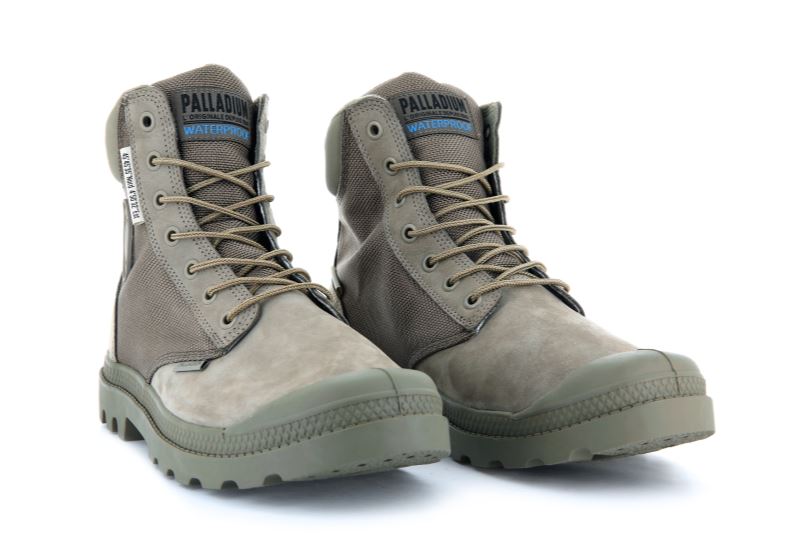 Palladium Pampa Sc Wpn U-s Vinterstøvler Herre Lysebrune | DK-024164