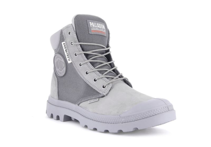 Palladium Pampa Sc Wpn U-s Vinterstøvler Dame Grå | DK-361294