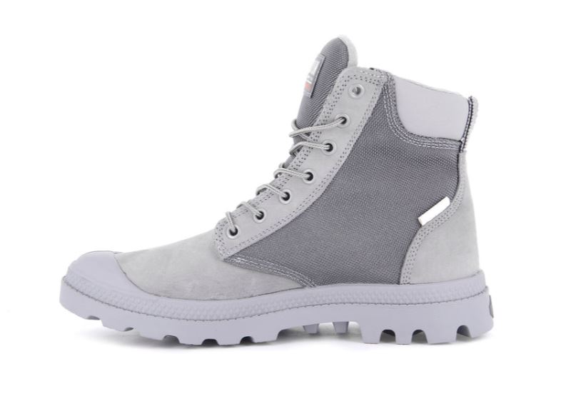 Palladium Pampa Sc Wpn U-s Vinterstøvler Dame Grå | DK-361294