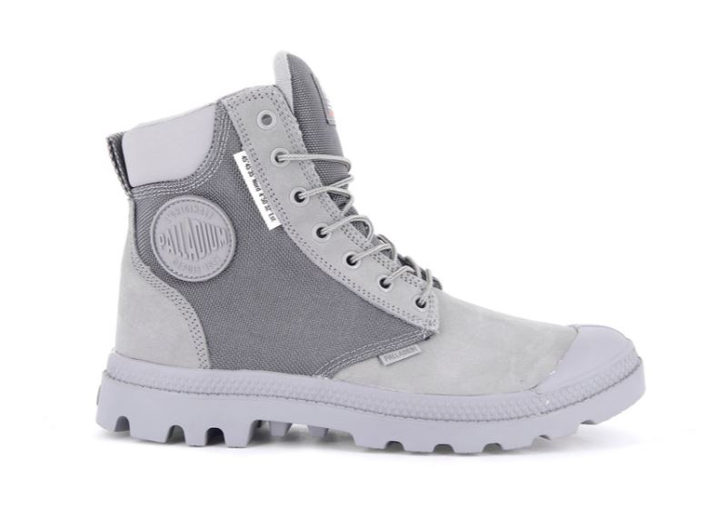 Palladium Pampa Sc Wpn U-s Vinterstøvler Dame Grå | DK-361294