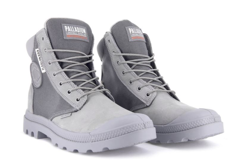 Palladium Pampa Sc Wpn U-s Vinterstøvler Herre Grå | DK-646182