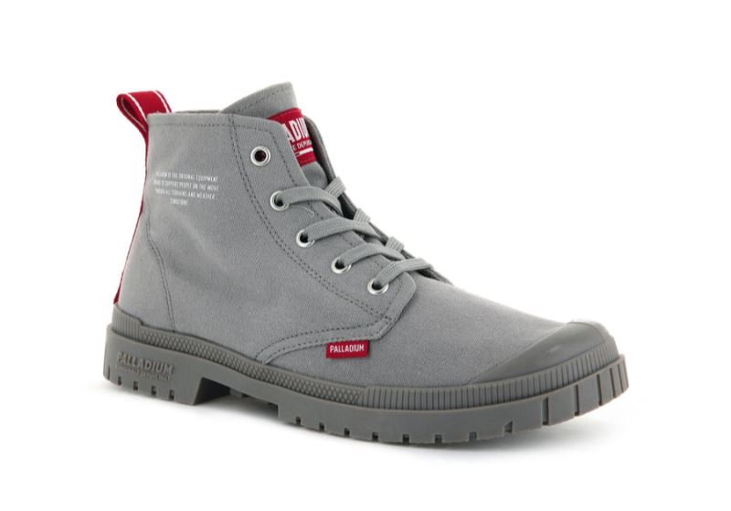 Palladium Pampa Sp20 Dare Støvler Herre Grå | DK-163111