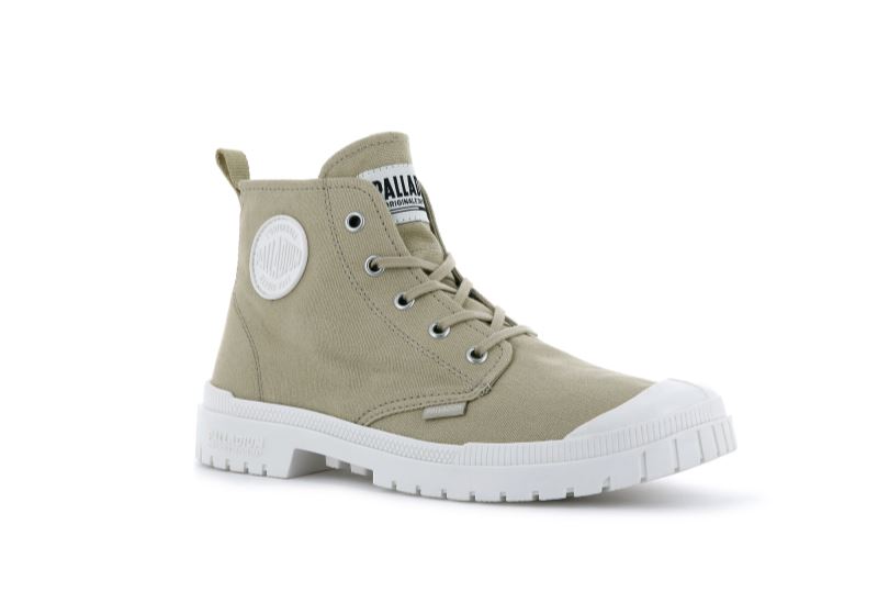 Palladium Pampa Sp20 Hi Canvas Støvler Dame Brune | DK-198183