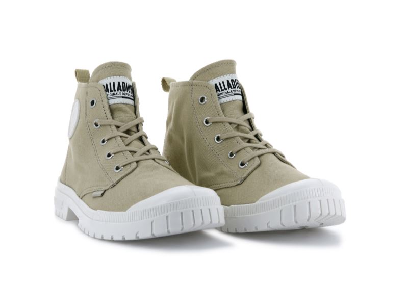 Palladium Pampa Sp20 Hi Canvas Støvler Dame Brune | DK-198183