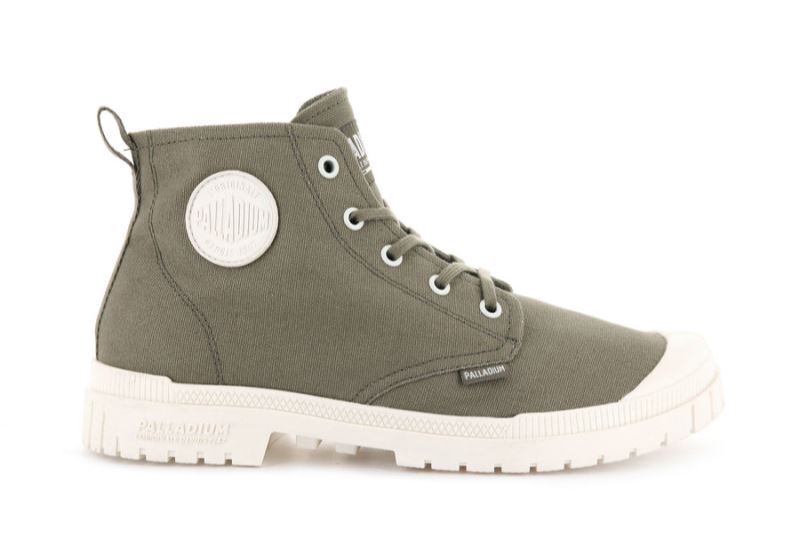 Palladium Pampa Sp20 Hi Canvas Støvler Herre Olivengrøn | DK-963802