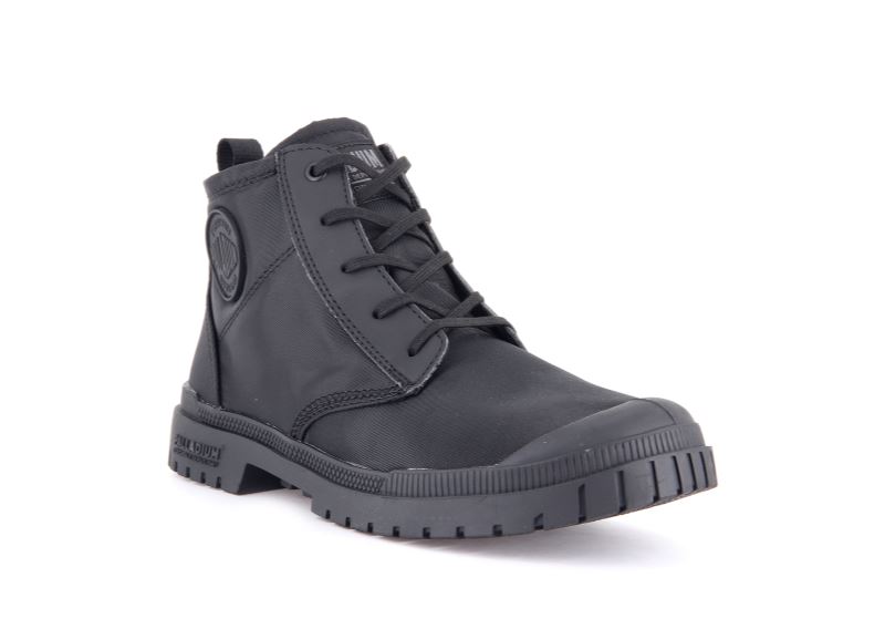 Palladium Pampa Sp20 Hi Wp+ Støvler Dame Sort Sort | DK-718688