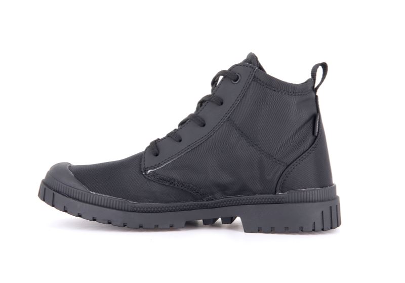 Palladium Pampa Sp20 Hi Wp+ Støvler Dame Sort Sort | DK-718688