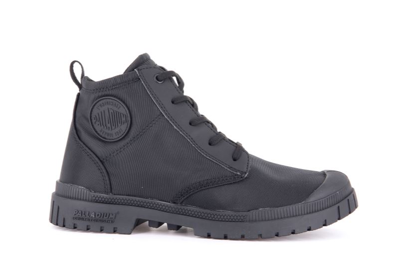 Palladium Pampa Sp20 Hi Wp+ Støvler Dame Sort Sort | DK-718688