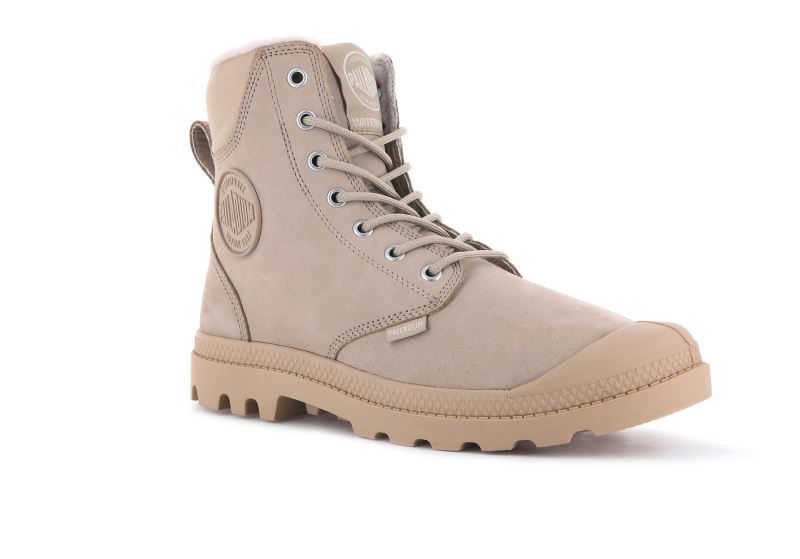 Palladium Pampa Sports Cuff Wps Vinterstøvler Herre Brune | DK-430156